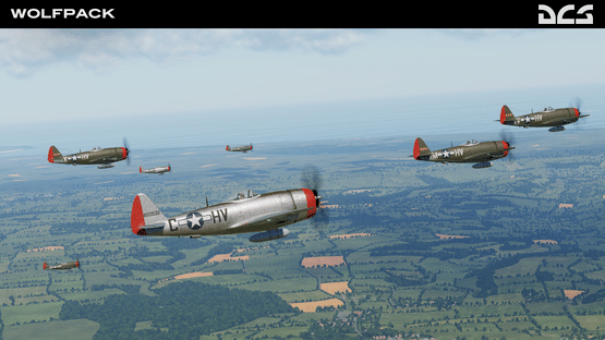 DCS World: P-47D Thunderbolt Wolfpack Campaign Screenshot