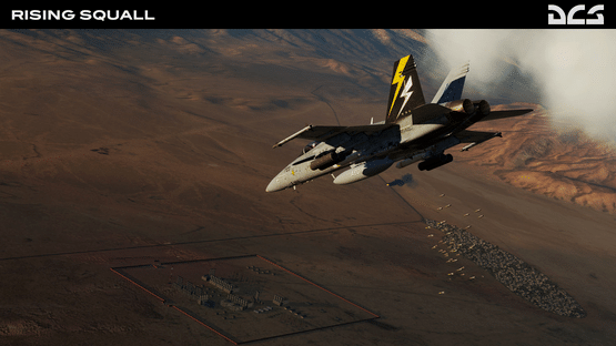 DCS World: F/A-18C Hornet Rising Squall Campaign Screenshot