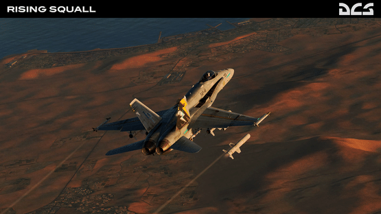 DCS World: F/A-18C Hornet Rising Squall Campaign Screenshot