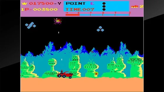 Arcade Archives: Moon Patrol gameplay screenshot 4