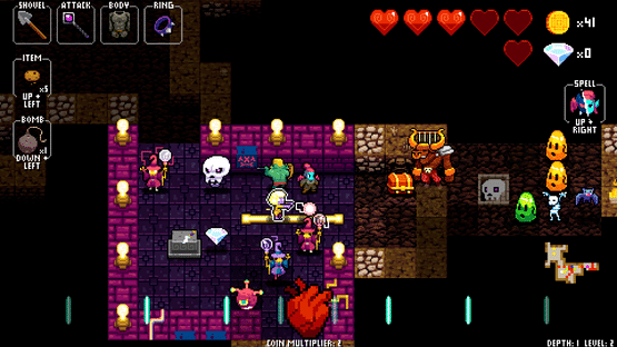 Crypt of the Necrodancer: Amplified Screenshot