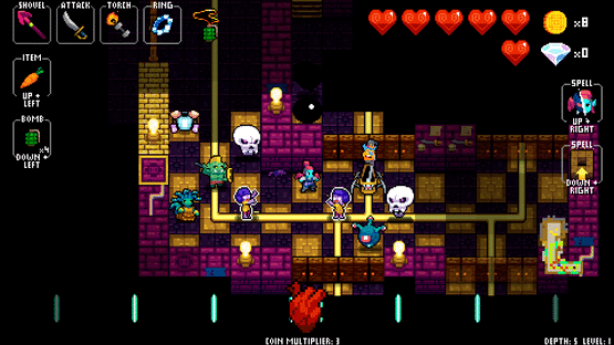 Crypt of the Necrodancer: Amplified Screenshot