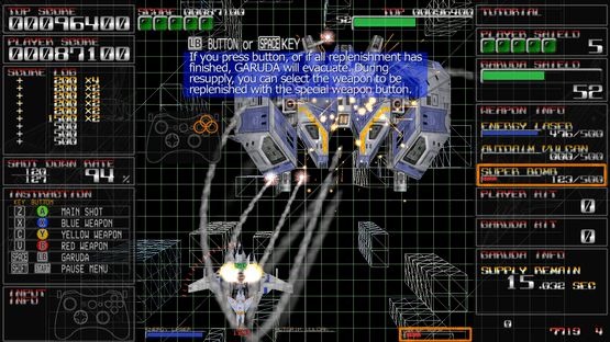 Blue Sabers: Early Mission Screenshot