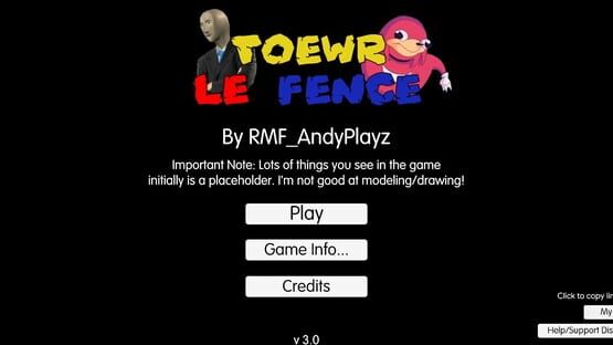 Toewr le Fence cover