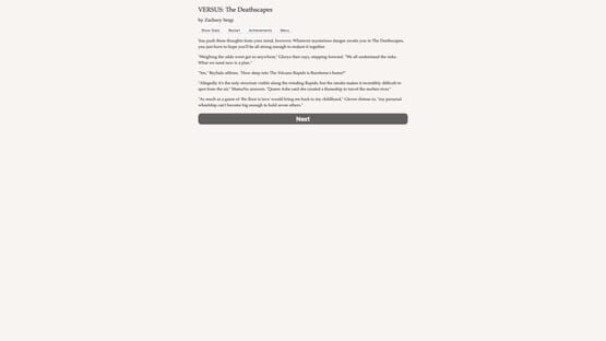 Versus: The Deathscapes cover