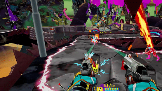 Captain ToonHead vs. The Punks from Outer Space Screenshot