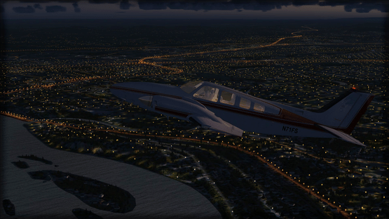 Microsoft Flight Simulator X: Steam Edition - Night Environment: Pennsylvania Screenshot