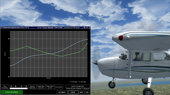 Microsoft Flight Simulator X: Steam Edition - Flight Recorder Screenshot