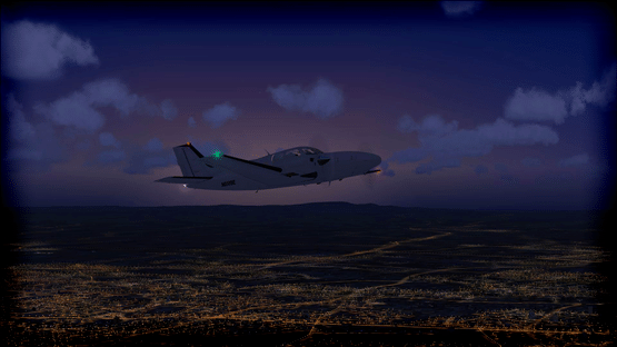 Microsoft Flight Simulator X: Steam Edition - Night Environment: British Isles Screenshot