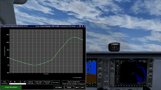 Microsoft Flight Simulator X: Steam Edition - Flight Recorder Screenshot