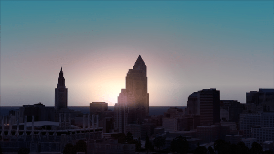 Microsoft Flight Simulator X: Steam Edition - US Cities X: Cleveland Screenshot