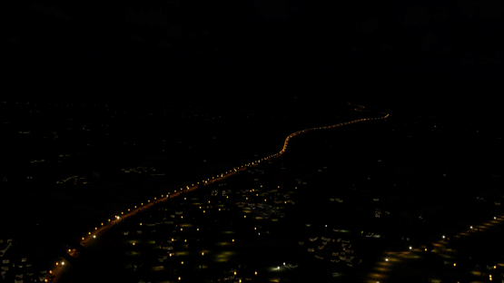 Microsoft Flight Simulator X: Steam Edition - Night Environment Denmark Screenshot