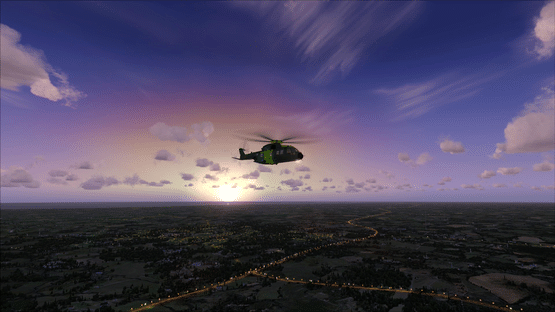 Microsoft Flight Simulator X: Steam Edition - Night Environment Denmark Screenshot