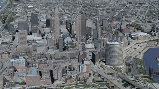 Microsoft Flight Simulator X: Steam Edition - US Cities X: Cleveland Screenshot
