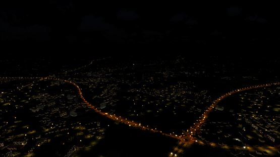 Microsoft Flight Simulator X: Steam Edition - Night Environment Denmark Screenshot