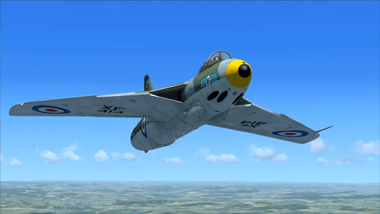 Microsoft Flight Simulator X: Steam Edition - Hawker Hunter F.6/FGA.9 Screenshot