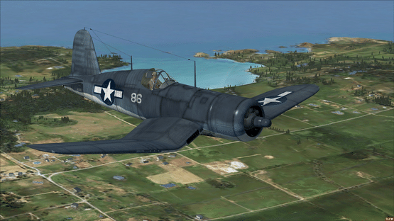 Microsoft Flight Simulator X: Steam Edition - Aircraft Factory F4U Corsair Screenshot