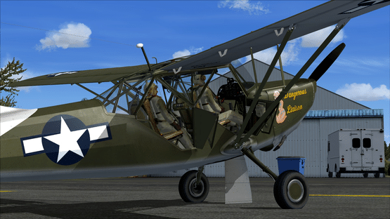 Microsoft Flight Simulator X: Steam Edition - Stinson L-5 Sentinel Screenshot