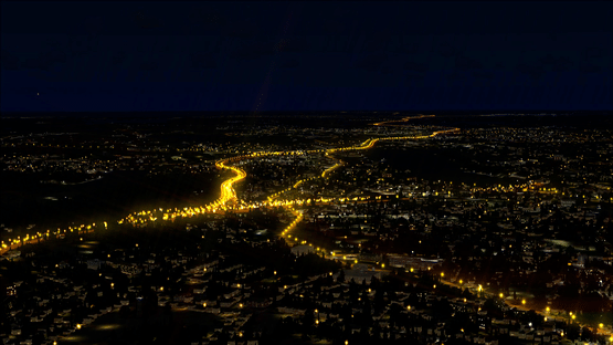 Microsoft Flight Simulator X: Steam Edition - Night Environment: Sweden Screenshot