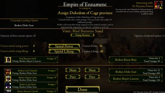 Shadows Behind the Throne 2 screenshot 4