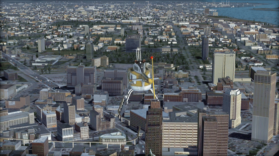 Microsoft Flight Simulator X: Steam Edition - US Cities: Detroit Screenshot
