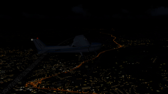 Microsoft Flight Simulator X: Steam Edition - Night Environment: Alps Screenshot