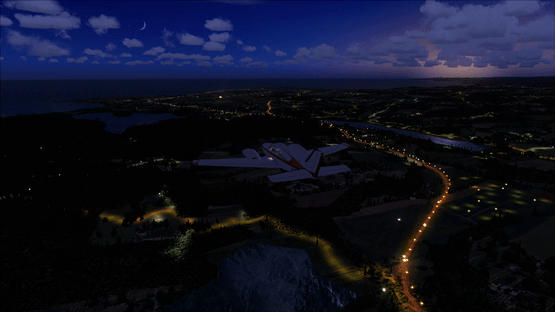 Microsoft Flight Simulator X: Steam Edition - Night Environment: Norway Screenshot