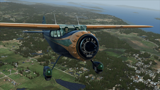 Microsoft Flight Simulator X: Steam Edition - Cessna C195 Businessliner Screenshot