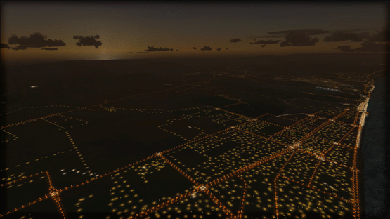 Microsoft Flight Simulator X: Steam Edition - Night Environment: Dubai Screenshot