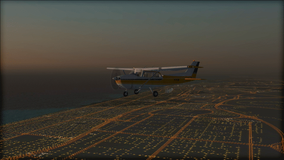 Microsoft Flight Simulator X: Steam Edition - Night Environment: Dubai Screenshot