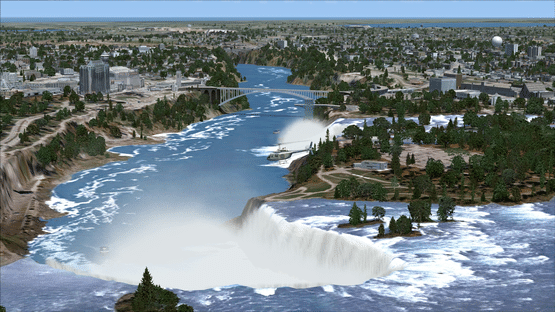 Microsoft Flight Simulator X: Steam Edition - US Cities X: Niagara Falls Screenshot