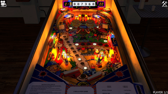 Zaccaria Pinball: Circus Table Screenshot