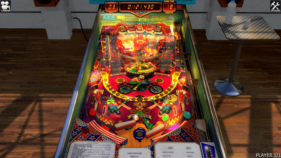 Zaccaria Pinball: Devil Riders Table Screenshot