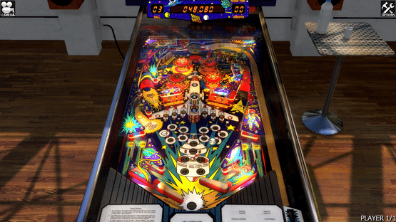 Zaccaria Pinball: Space Shuttle Table Screenshot