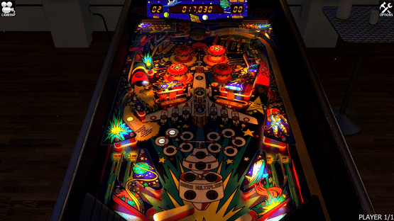 Zaccaria Pinball: Space Shuttle Table Screenshot