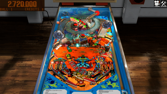 Zaccaria Pinball: Robot 2018 Table Screenshot