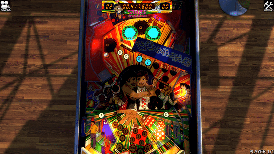 Zaccaria Pinball: Star's Phoenix Table Screenshot