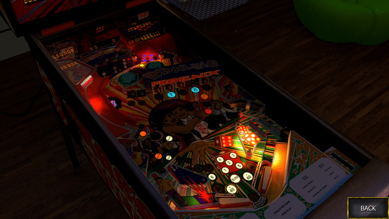 Zaccaria Pinball: Star's Phoenix Table Screenshot