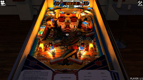 Zaccaria Pinball: Winter Sports Table Screenshot