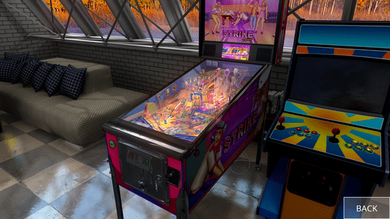 Zaccaria Pinball: Strike Deluxe Pinball Table Screenshot