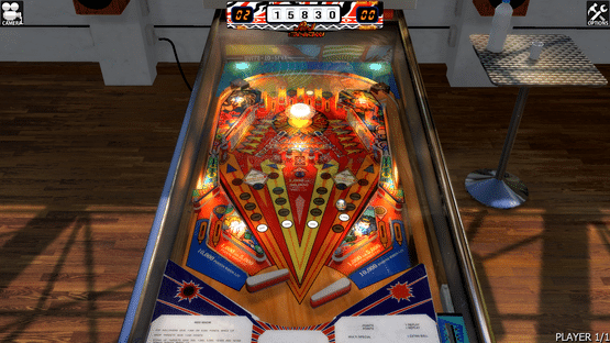 Zaccaria Pinball: Red Show Table Screenshot