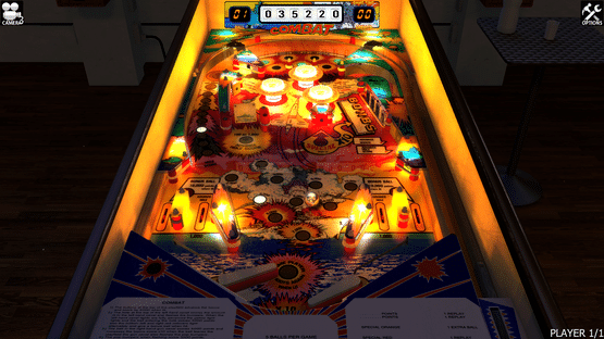 Zaccaria Pinball: Combat Table Screenshot