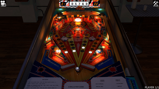 Zaccaria Pinball: Red Show Table Screenshot