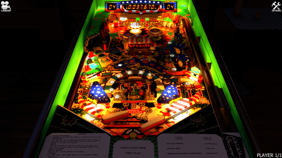 Zaccaria Pinball: Locomotion Table Screenshot