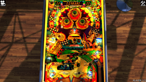 Zaccaria Pinball: Hot Wheels Table Screenshot