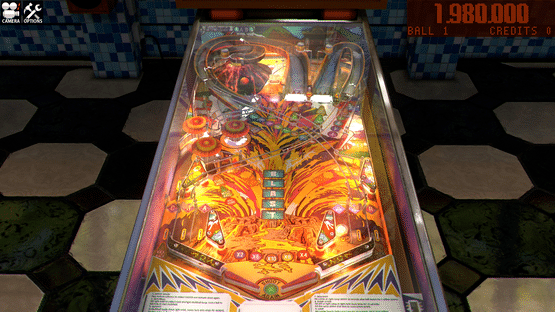 Zaccaria Pinball: Fire Mountain 2019 Table Screenshot