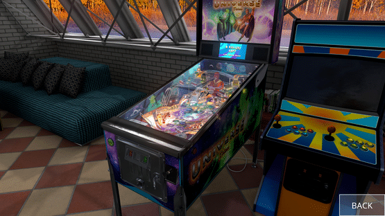 Zaccaria Pinball: Universe Deluxe Pinball Table Screenshot