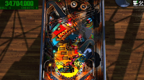 Zaccaria Pinball: Hot Wheels 2017 Table Screenshot