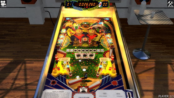 Zaccaria Pinball: House of Diamonds Table Screenshot