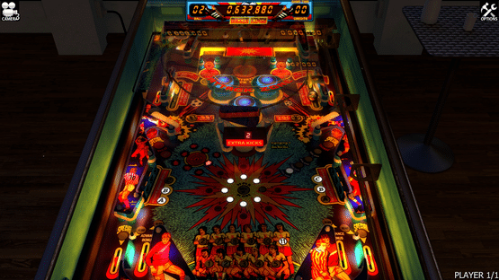 Zaccaria Pinball: Soccer Kings Table Screenshot